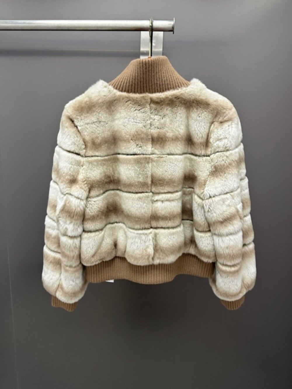 Loro Piana Rex Rabbit Fur Jacket - Picture 2 of 9